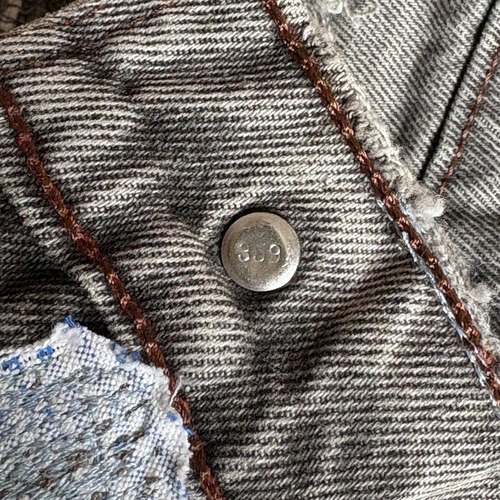 【W28 L30】 usa levi's ブラック リーバイス 詳細写真7