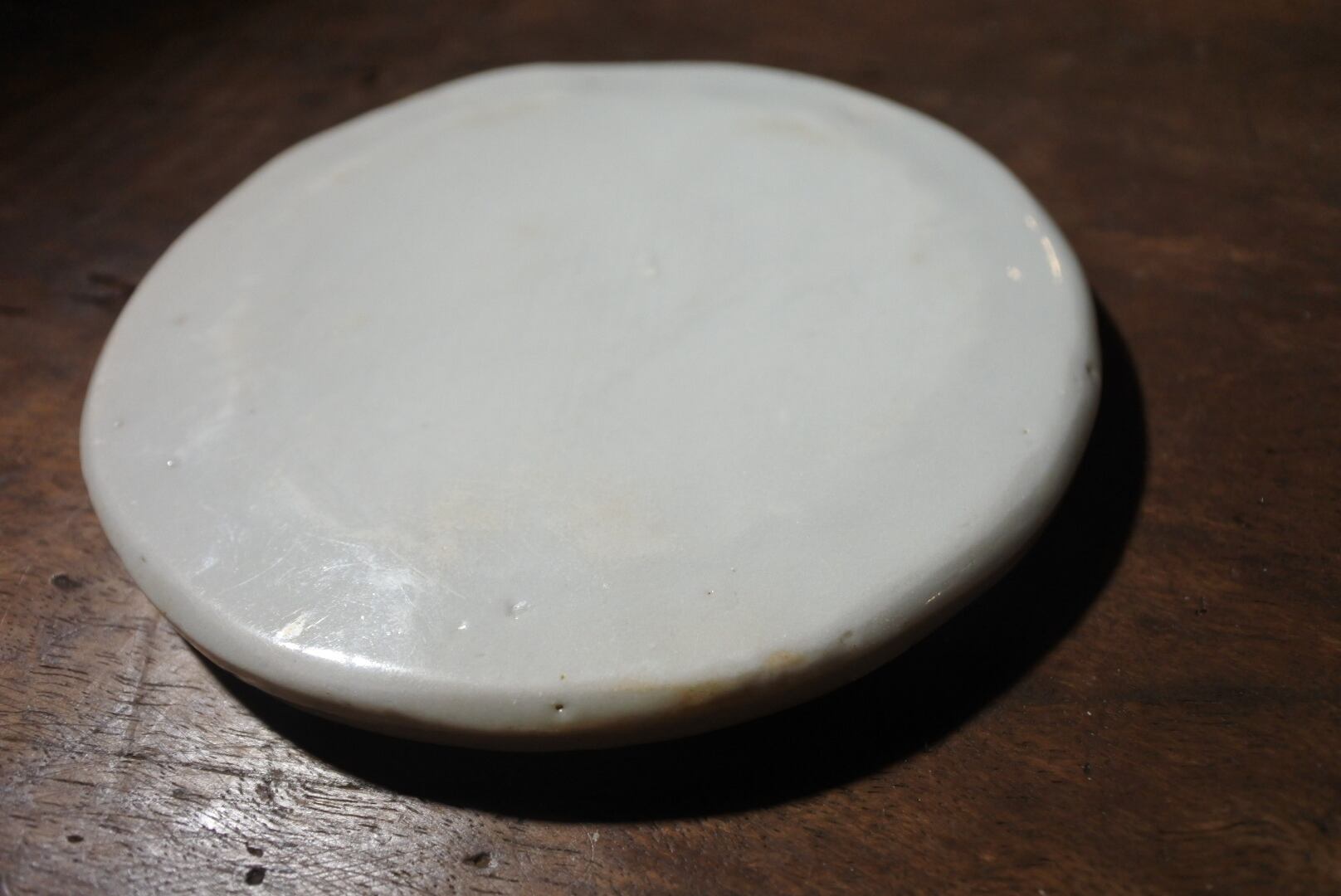 三川内焼 平戸焼 菊皿 梅皿 塗料皿 絵具 パレット ヴィンテージ 陶磁器