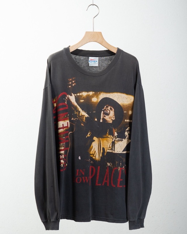 "Garth Brooks / I've Got Friends in Low Places" good faded long sleeve tee / SIZE:L