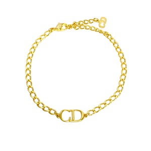 Christian Dior ディオール ロゴブレスレット ゴールドアクセサリー 11435-202309