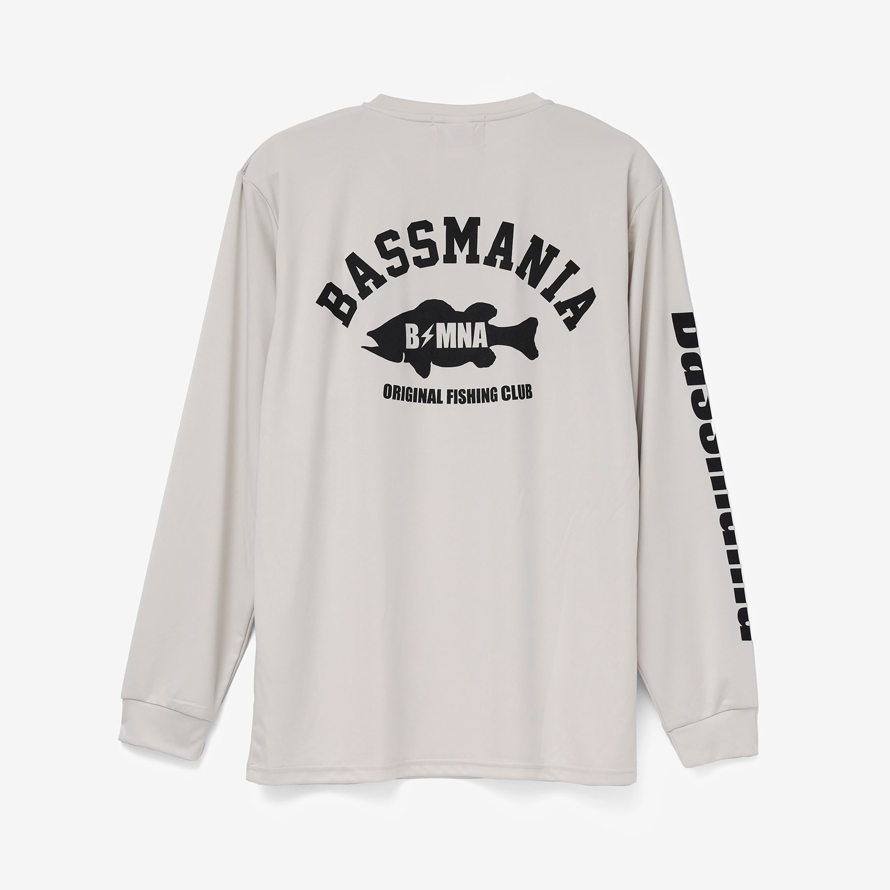 アーチロゴドライスムースロングTシャツ [FROST GRY] | bassmania.jp