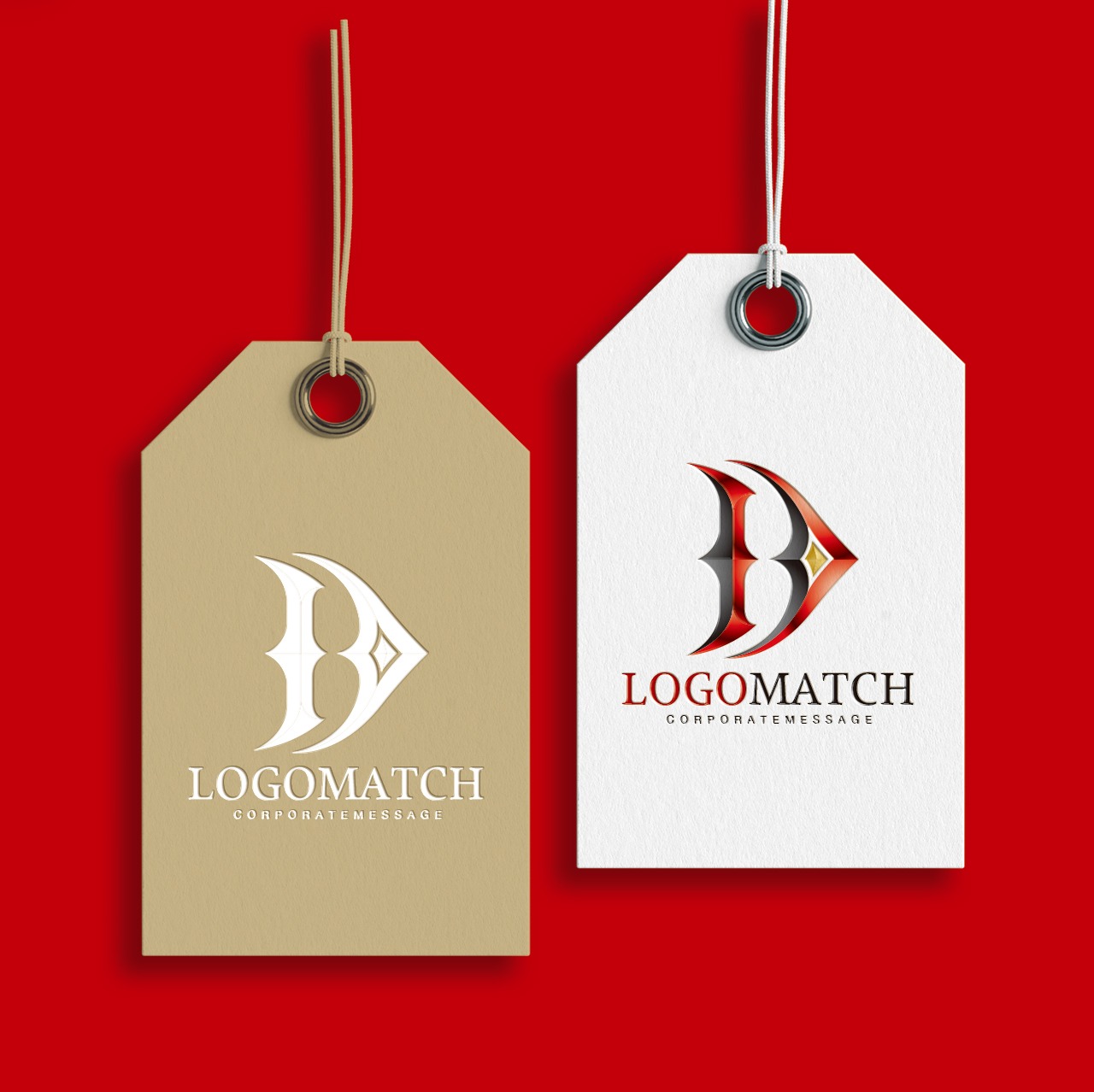 存在感を放つBのロゴ