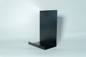 【4SET】Pillar Shelf -L- BK/棚受けレール用金具/シェルフ/ディスプレイ/店舗什器