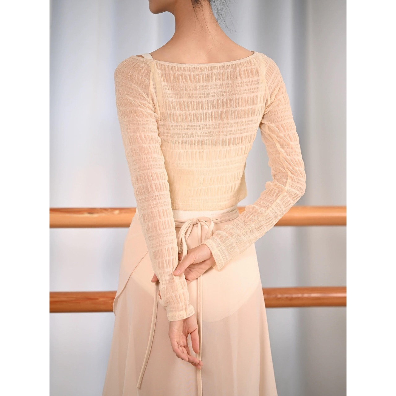 ボートネック ニットトップス 3色展開 L1276