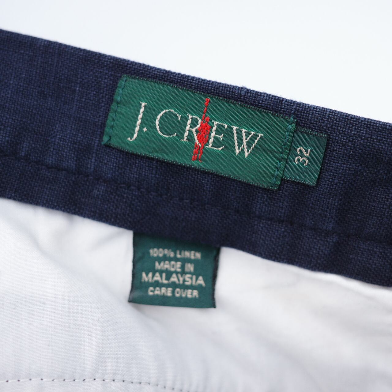 J.CREW 2tac linen trousers W32 ジェイクルー リネン スラックス 巨人タグ 80s 90s vintage