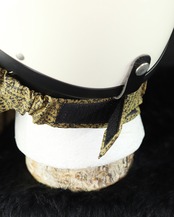 ROBIN FACEMASK /COTTON USA - BRANCH - EBONY GOLD