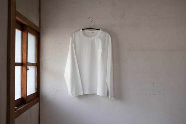 SALUÉ　white label/smooth ロングスリーブTシャツ