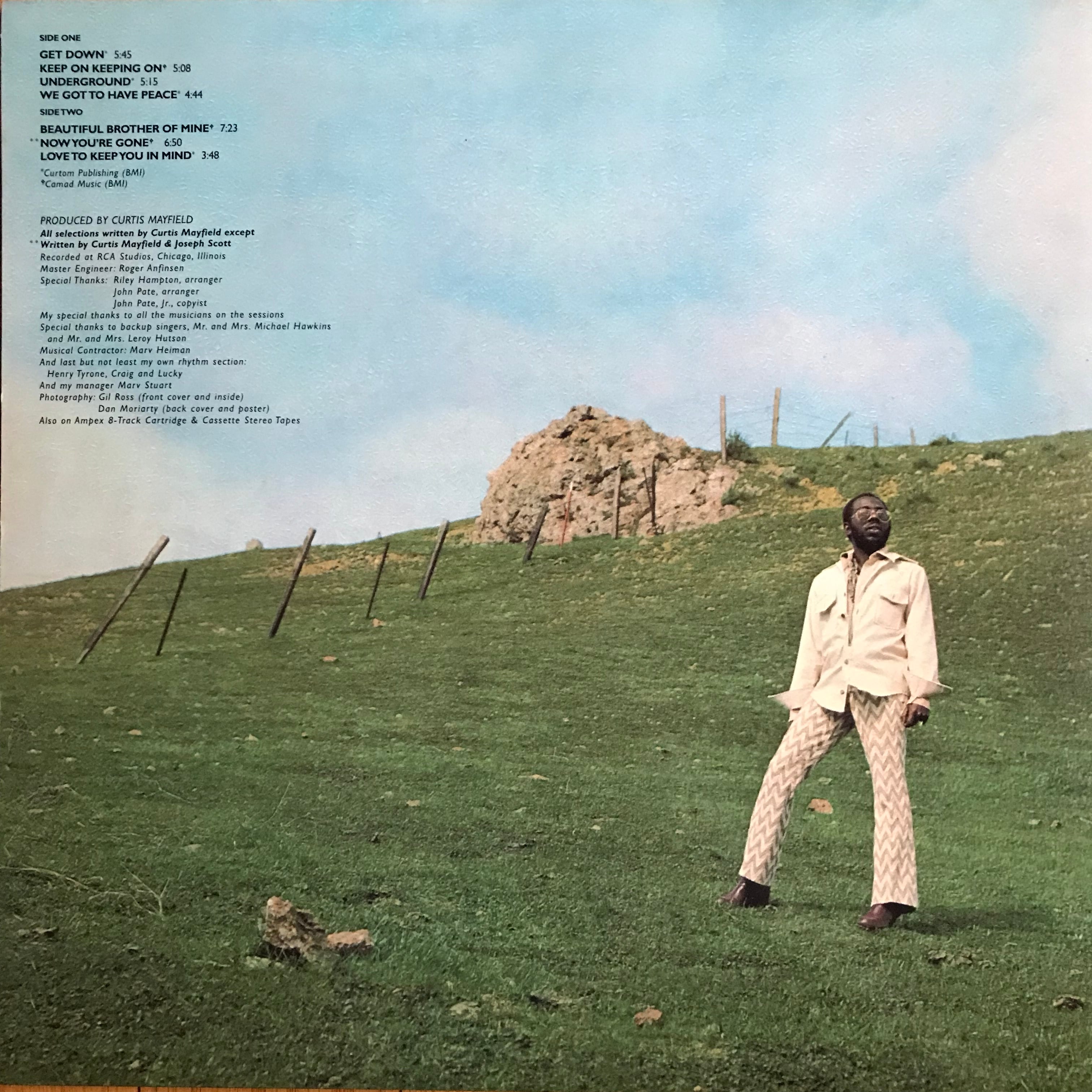 CURTIS MAYFIELD / ROOTS | PASSTIME RECORDS / パスタイム レコード