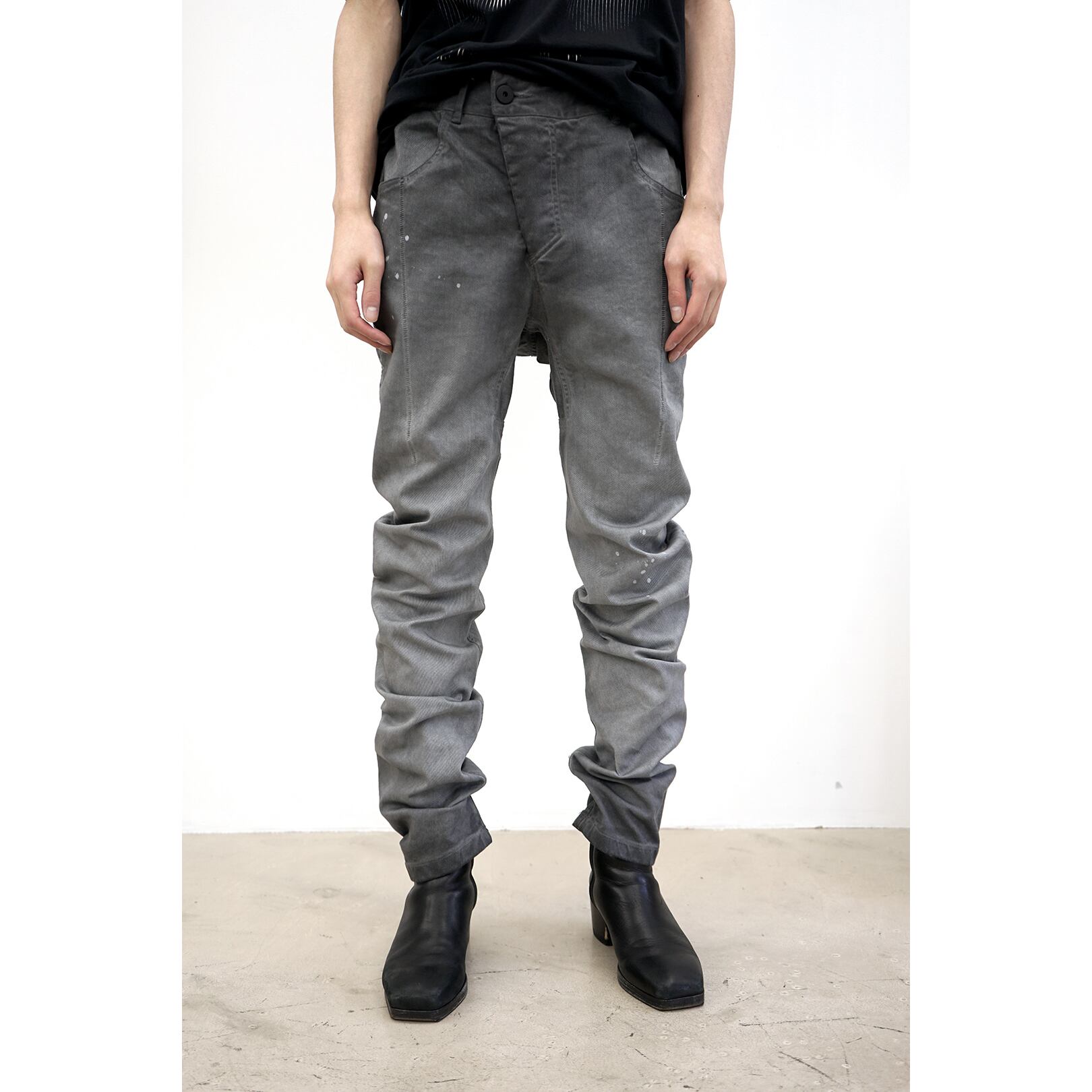 [11 BY BORIS BIDJAN SABERI] (イレブンバイボリスビジャンサベリ) P1C-F1481 DENIM PANTS /  STONE WASH & USED | Clique Tokyo ( クリークトウキョウ )