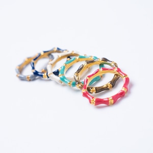 SKINNY by Jessica Elliot Colorful Enamel Ring スキニー バイ ジェシカ エリオット カラフルエナメルリング