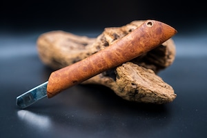 S型木製カッターナイフ 花梨瘤 flamberg