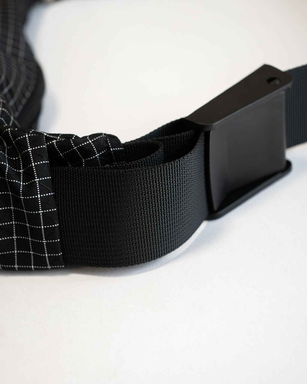 NYLON SHOULDER BAG PREMIUM BLACK | What's up?