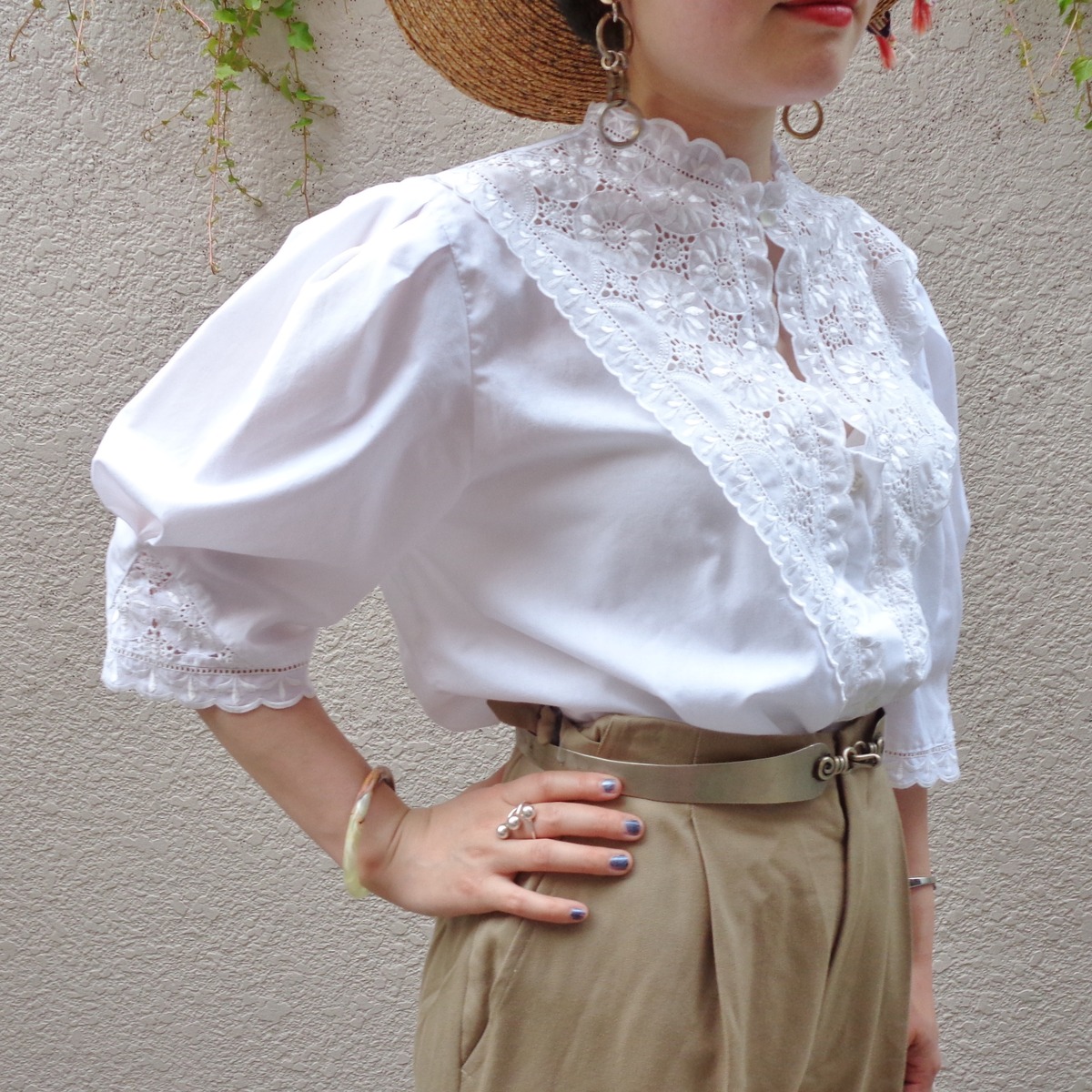 European tirol blouse／ヨーロピアン チロル ブラウス | BIG TIME 