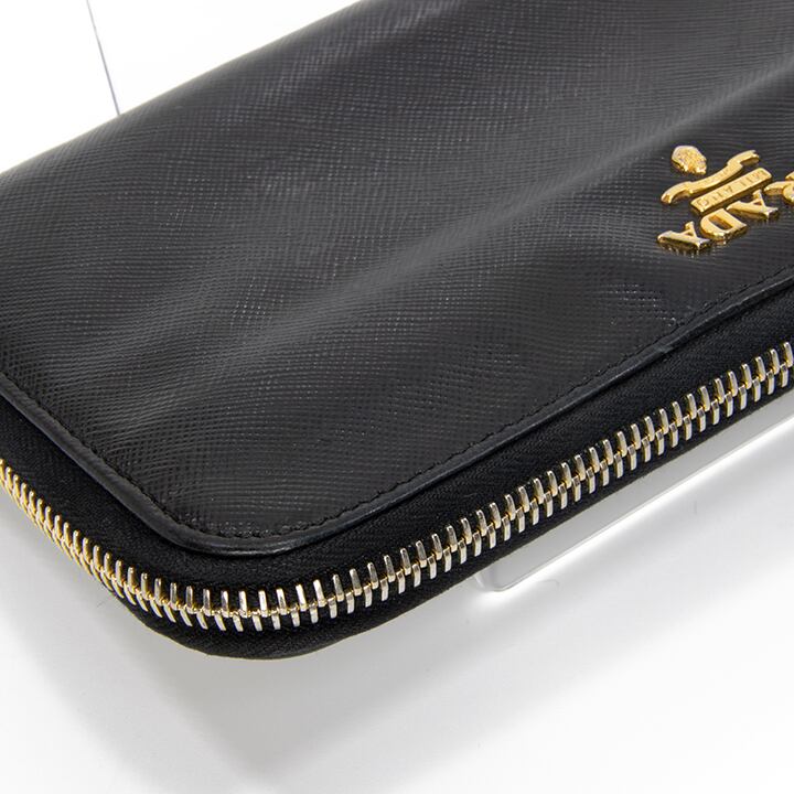 正規品❤️美品⭐️プラダ長財布 PRADA 男女　ラウンドファスナー 美品 プラダ ラウンドファスナー長財布 レディース PRADA