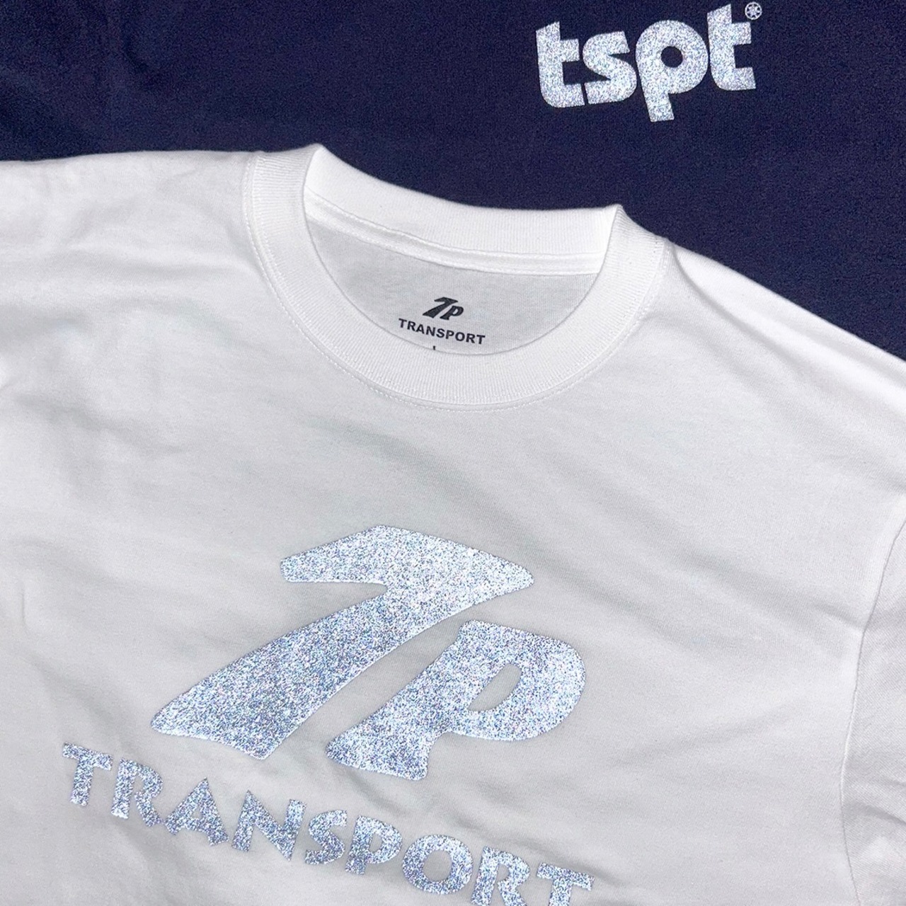 TRANSPORT 7P REFRECTOR TEE WHITE