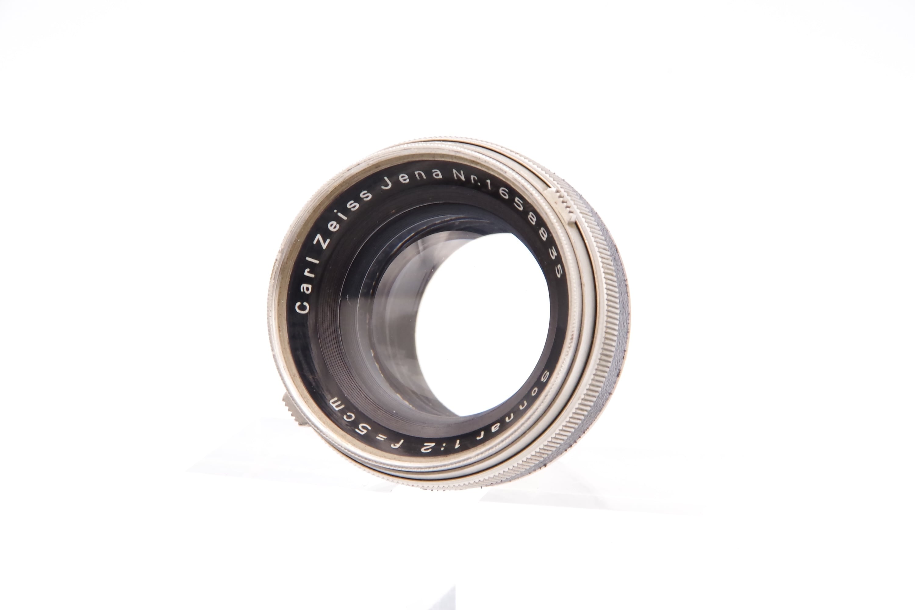 Carl Zeiss Jena Sonnar 5cm F2 Nickel Black 旧コンタックスマウント