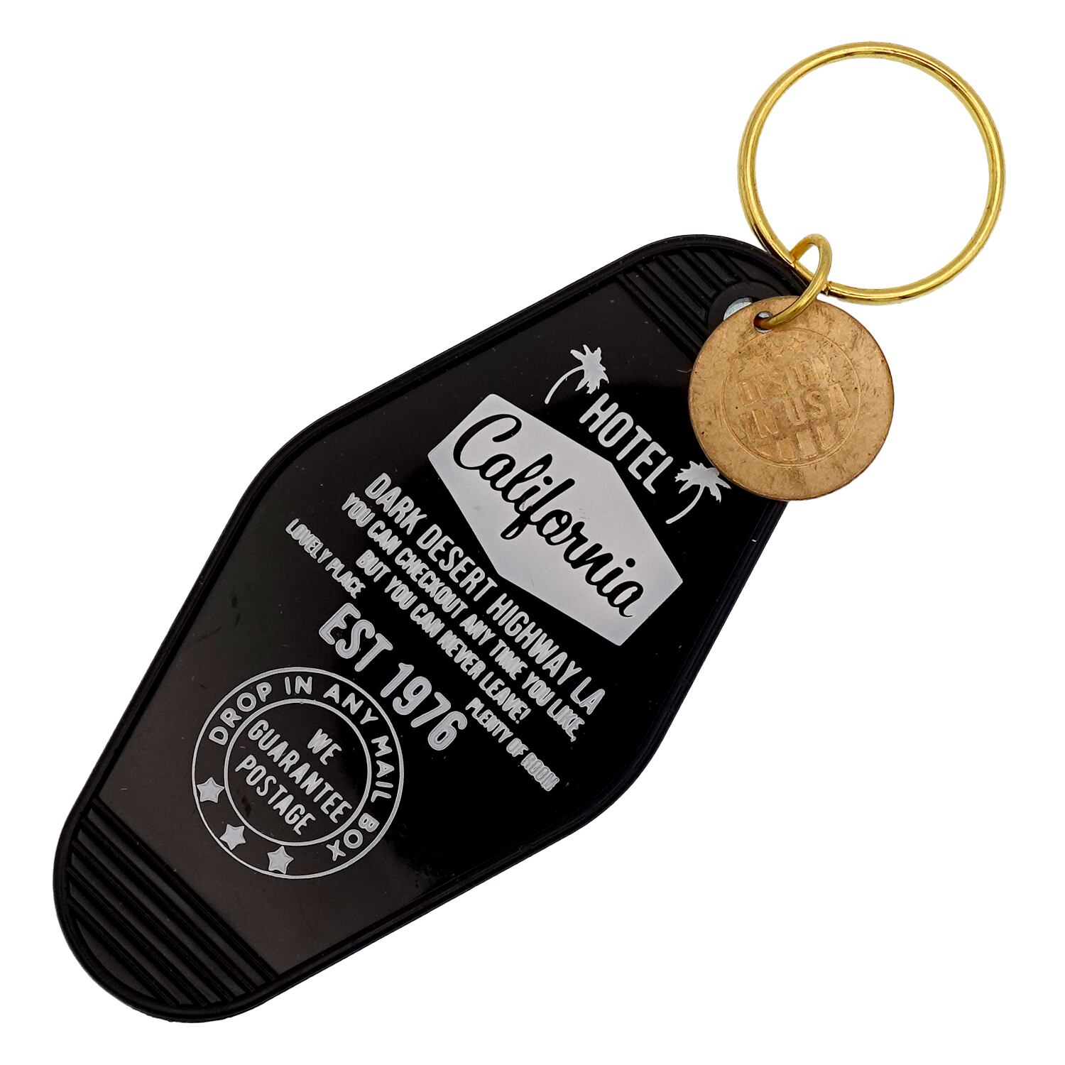 【USA】復刻 ビンテージ ホテル モーテル キーホルダー レトロ モーテル 雑貨 アメリカ 西海岸 かっこいい おしゃれ 雑貨 アメリカン雑貨 アメリカン カリフォルニア : USMO-040BK