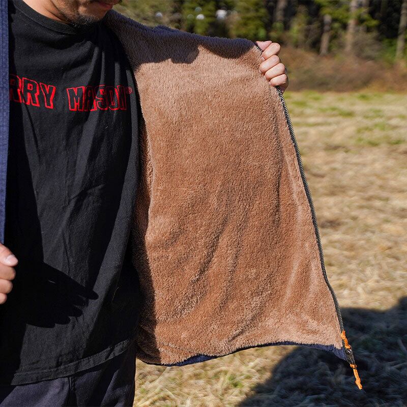 grn】HIASOBI CAMPER BOA JACKET キャメル | ガレージファクトリー