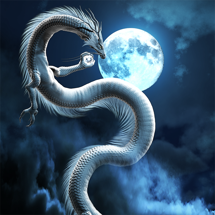 原画】『古の竜王』（ドラゴン 竜 龍 辰 パステル画）