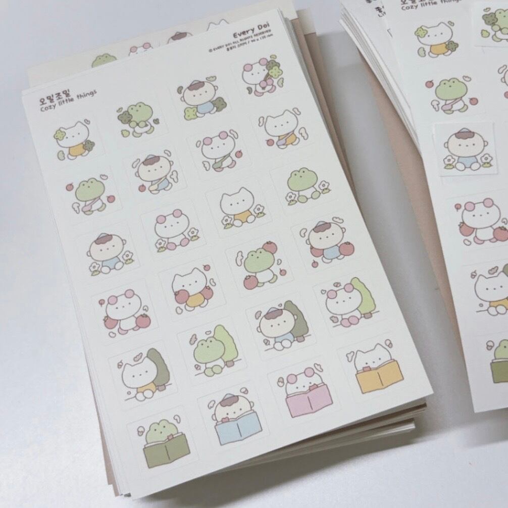 every doi〔sticker -Cozy littie things- 〕