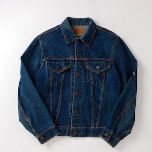 【濃紺】70s Levis 70505 0217 Denim jacket size40 about M made in USA / 70年代 リーバイス スペシャル ヴィンテージ デニム ジャケット Gジャン ビッグサイズ サイズ40 実寸M 66前期 後期 アメリカ製