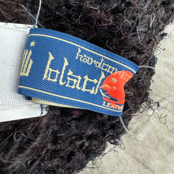 未使用】blackmeans/ブラックミーンズ【24AW】クラッシュ ニット