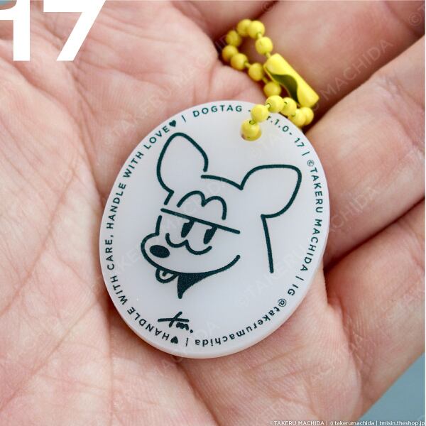 DOGTAGキーホルダー | TAKERU MACHIDA is in the shop