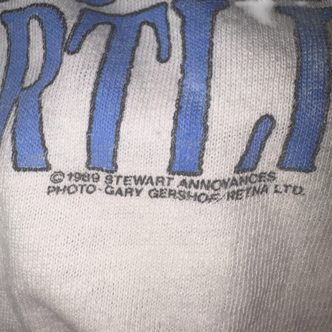 【ROD STEWART】ロッド・スチュワート "LOST IN AMERICA TOUR" 80's Vintage Tシャツ