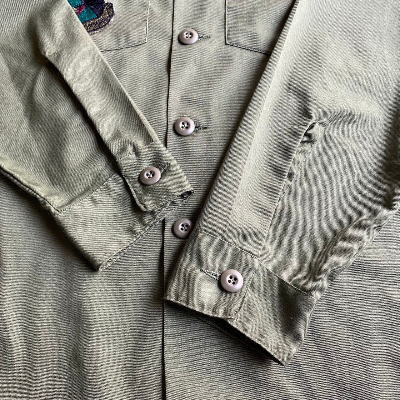 80年代 米軍実品 ビンテージ U.S.AIR FORCE ワッペン 刺繍 