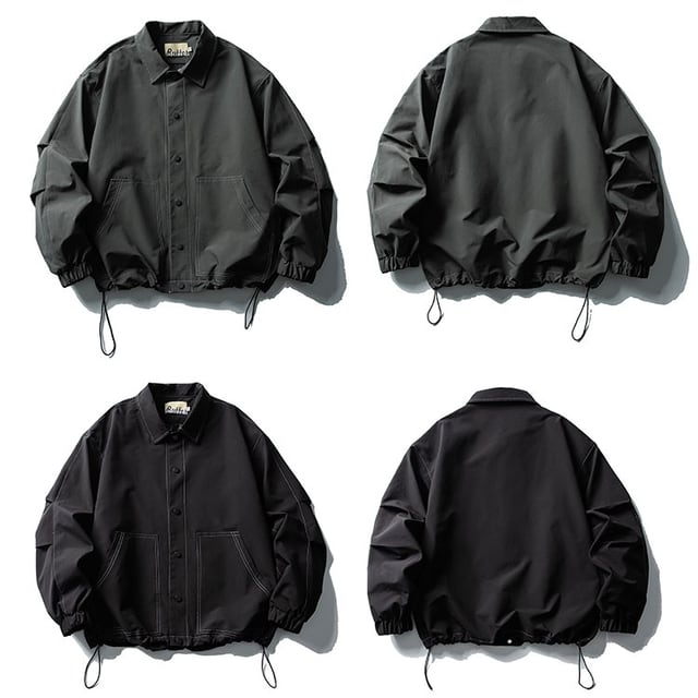 ジャケット・アウター S overfit stitch jacket enamel Button Stitched Shirt jacket [2207] | Japan Outdoor Living