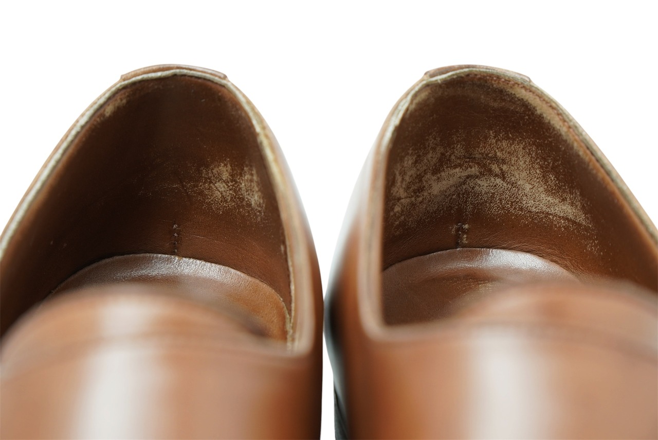 【EDWARD GREEN】Single Monk Strap Brown 5h E (Second Hand)