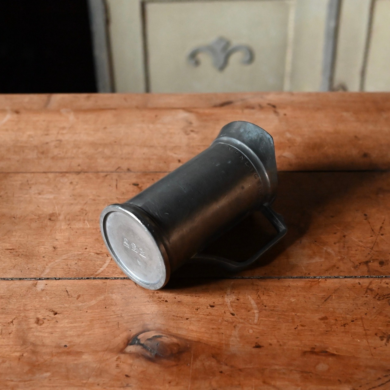 Pewter Measure Cup / ピューター メジャー カップ【A】〈 エタン・一輪挿し・店舗什器・食器・アンティーク・ヴィンテージ 〉113954