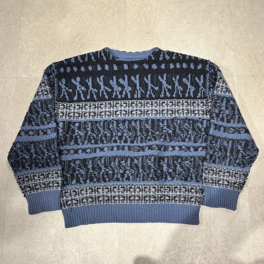 GIVENCHY ジバンシィ 21AW Motif Stripe Jacquard Knit ジャガード