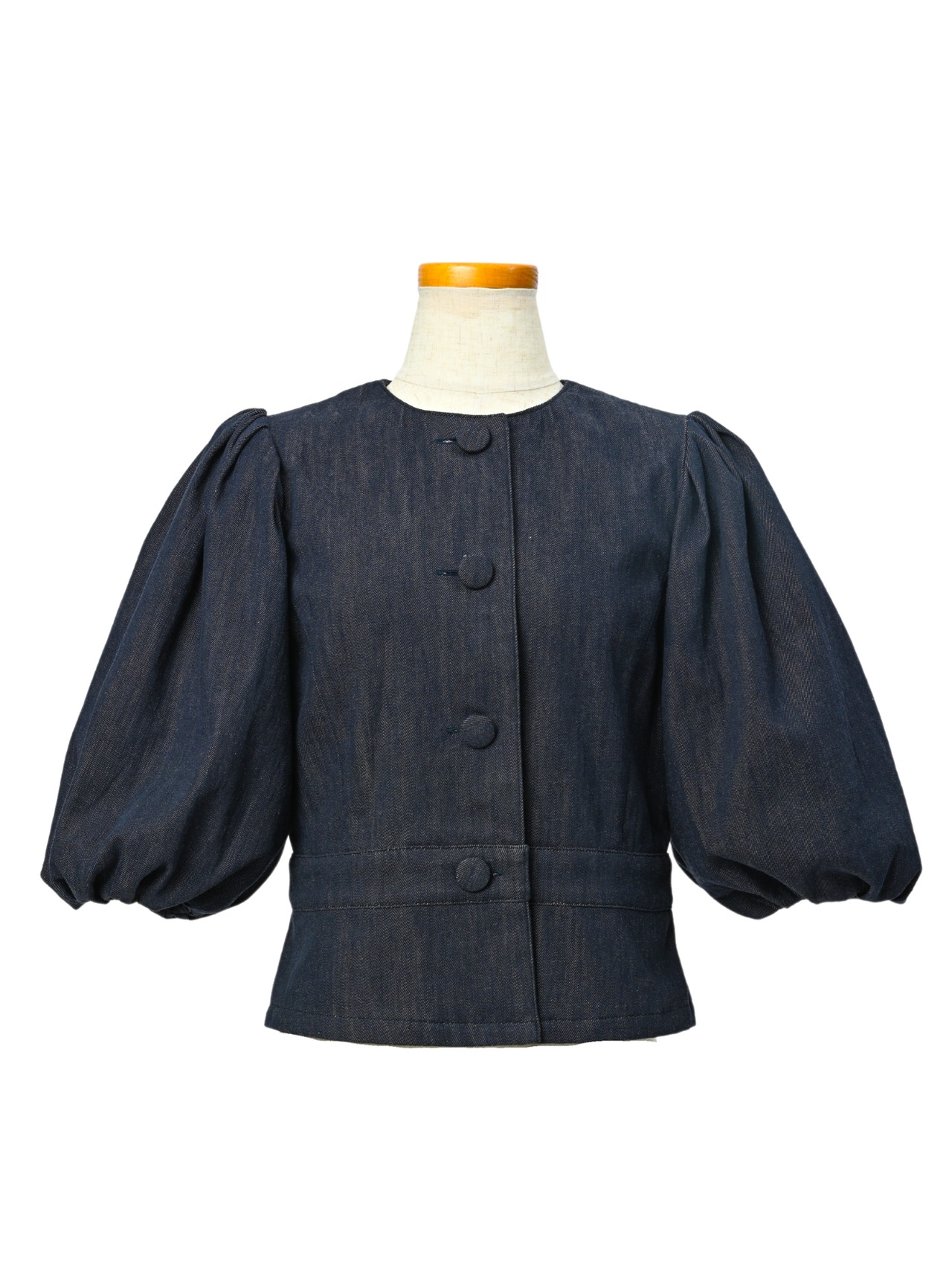 バルーンスリーブ・デニムジャケット