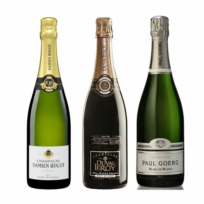 生産者の味くらべ　ハーフサイズ3種セット(コレ　デュバル・ルロワ　ダミアンウーゴ　Damien Hugot