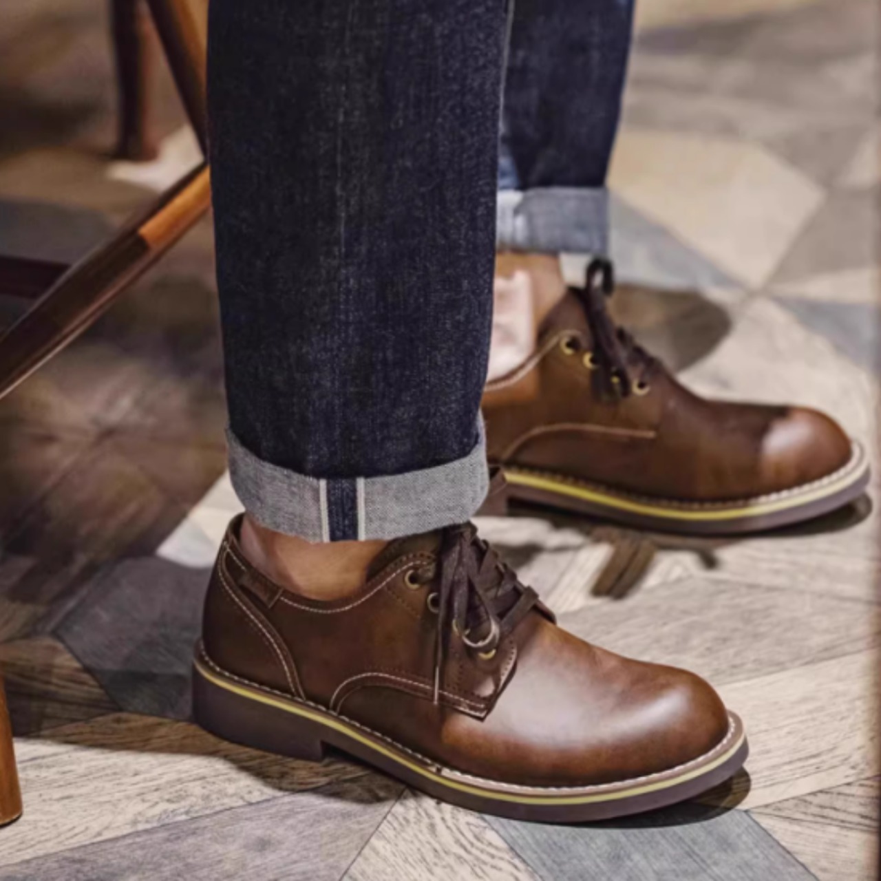 ラウンドトゥレトロダービー  S0112