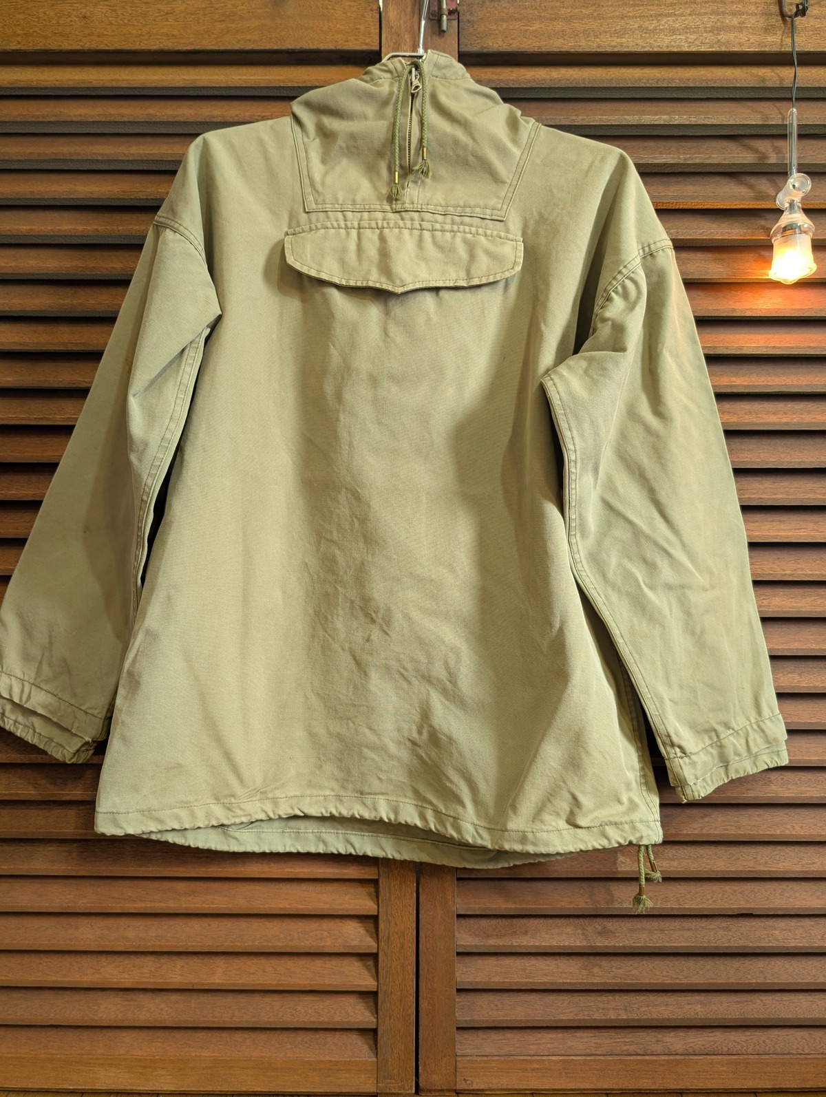 50-60s Denmark SPEJDERSPORT Anorak parka OliveGreen GUSUM Zipper 