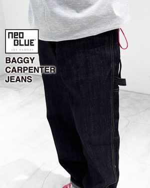 【NEO BLUE】BAGGY CARPENTER JEANS