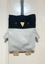 ペンギン　上履き袋　シューズ入れ｜とりさん工房ーかわいいハンドメイドポーチ