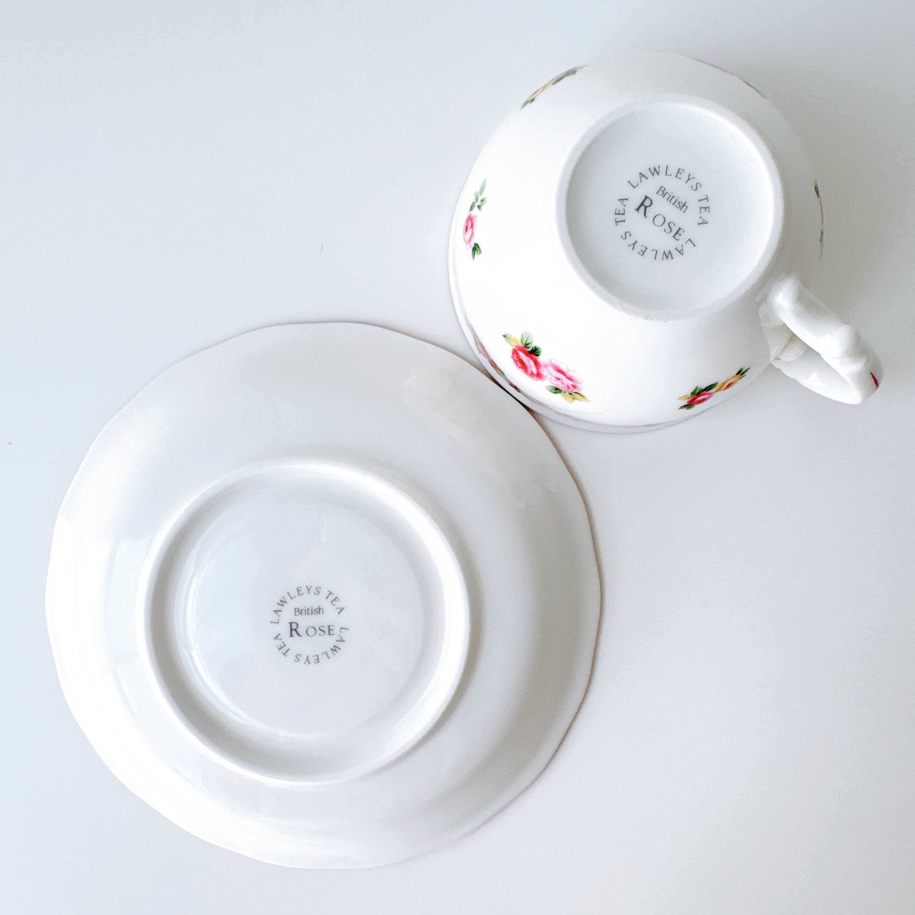 vintage】LAWLEYS TEA British Rose ロウレイズ ティー ブリティッシュ