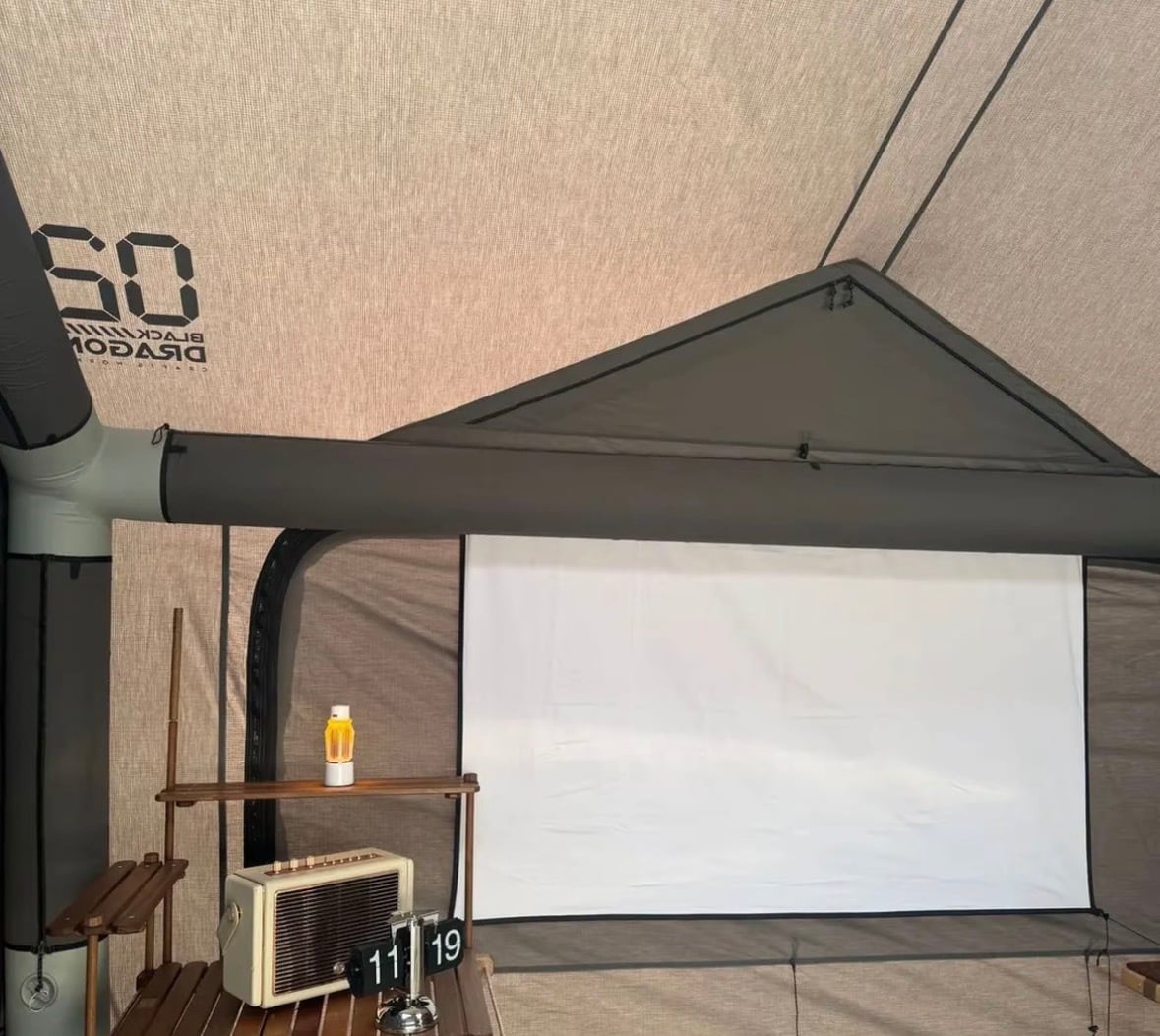 02 Harmony テント専用プロジェクタースクリーン Projection Screen