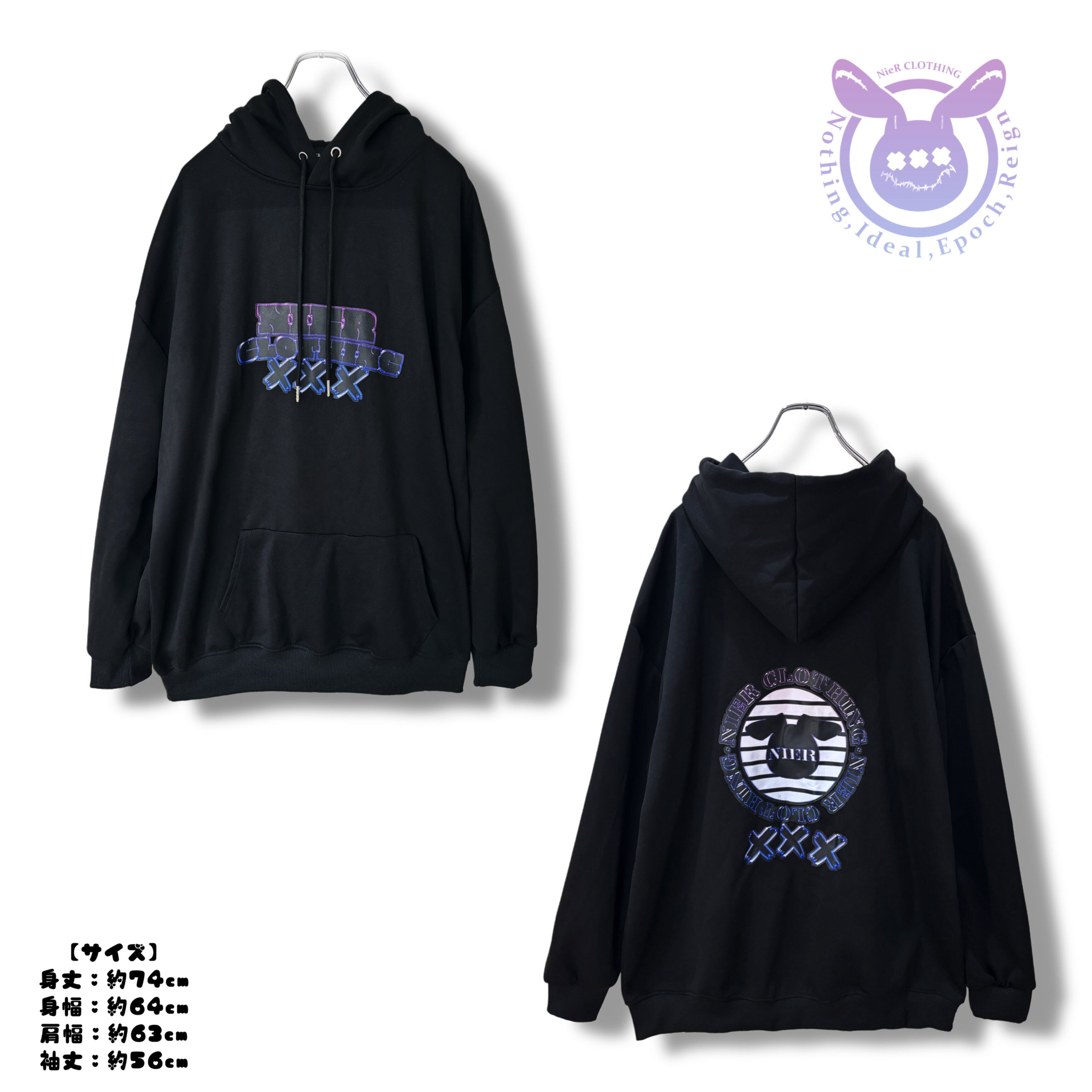 NEON LOGO PARKA【FRONT&BACK】 | NIER CLOTHING
