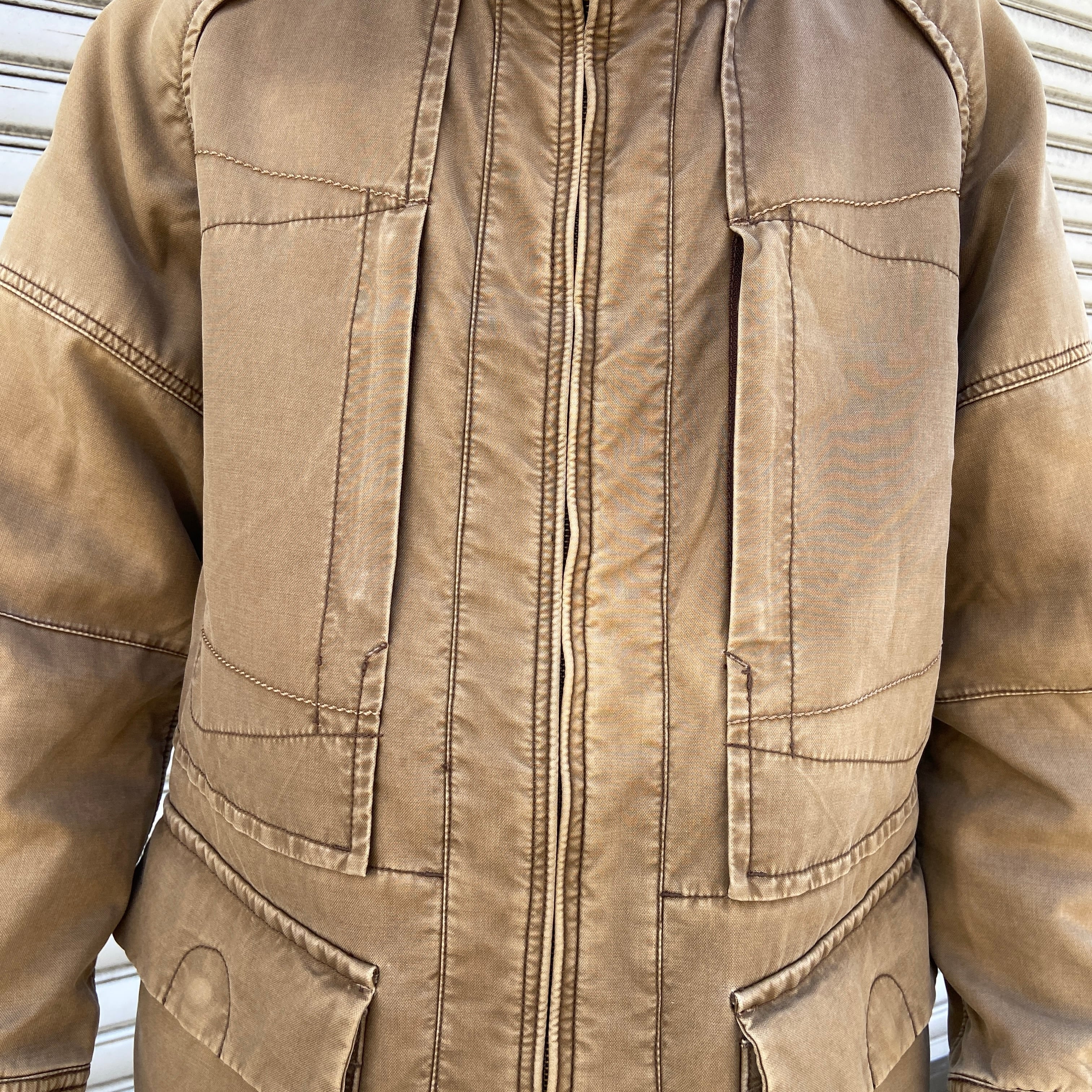 マリテフランソワジルボー ダックコットンジャケット フェード