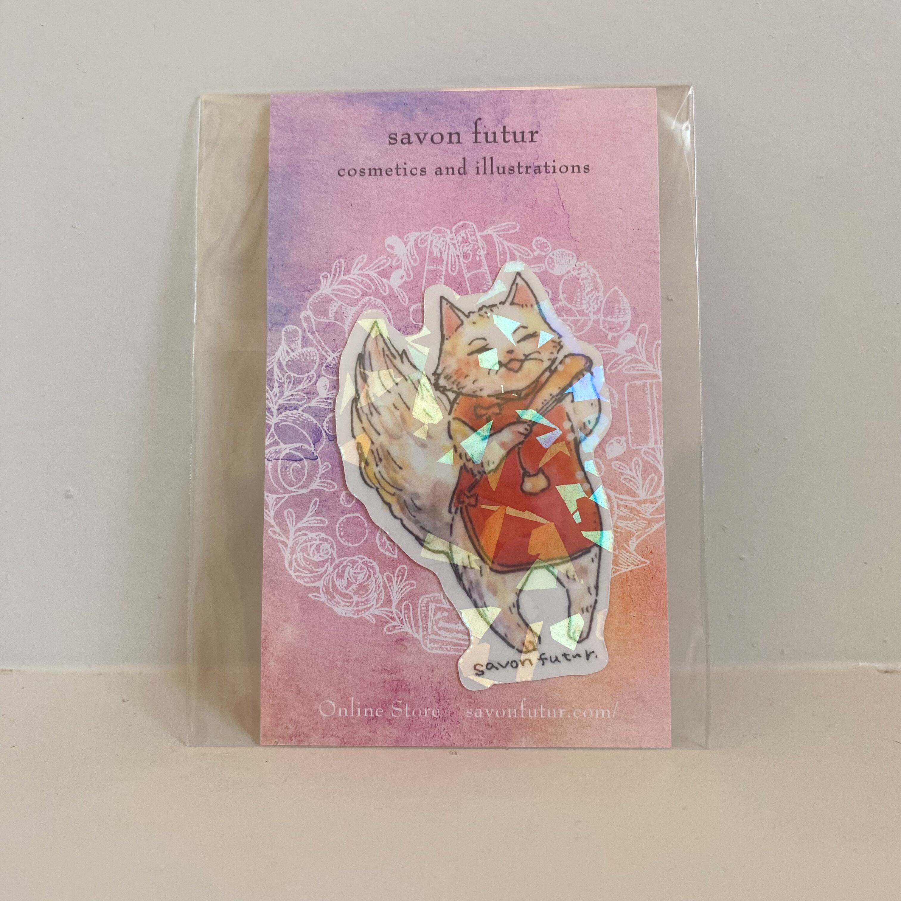 ステッカーシール / 中華街の猫②