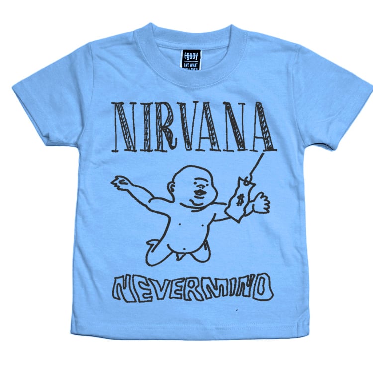 【キッズ】NIRVANA 「ニルヴァーナ」「NEVER MIND」 キッズバンドTシャツ キッズロックTシャツ親子ペアルック  kids-nirvana-sstee-nevermind o1702 | oguoy/Destroy it Create it Share it  powered by ...