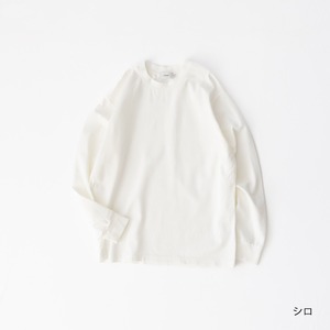 リネン RINEN 40/1ポンチ クルーネック(R17600)全4色