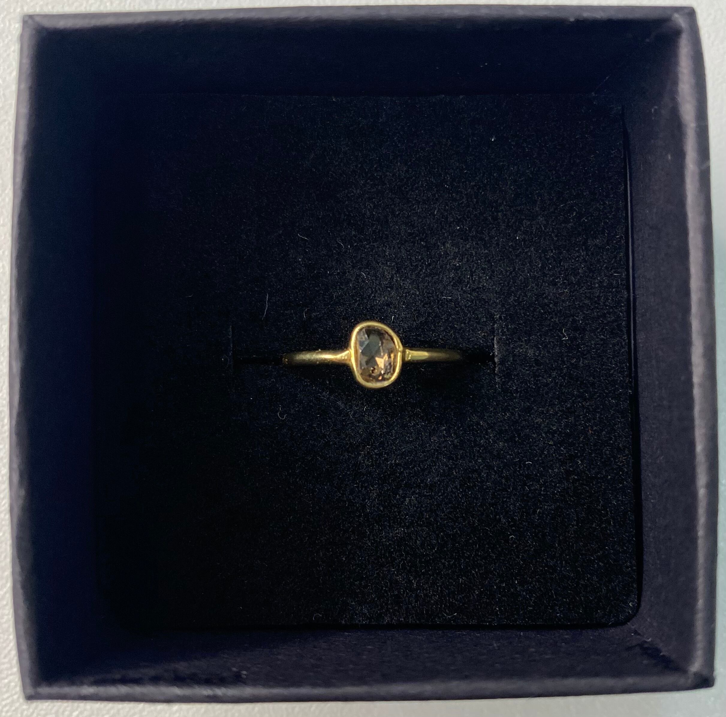 bonne.13様 4/6ご購入分 ブラウンダイヤ 5号