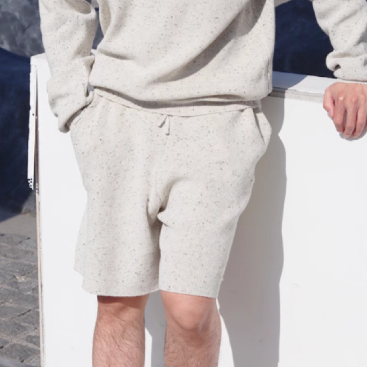 ベーシックニットショーツ（別売りでセットアップのニットトップスあり）　0843