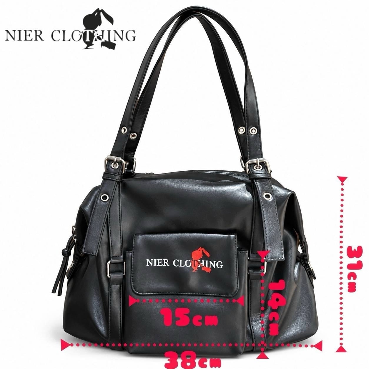 先着77点新作ばら撒きプレゼント》SIDE SNAP 5POCKET PU LEATHER BAG
