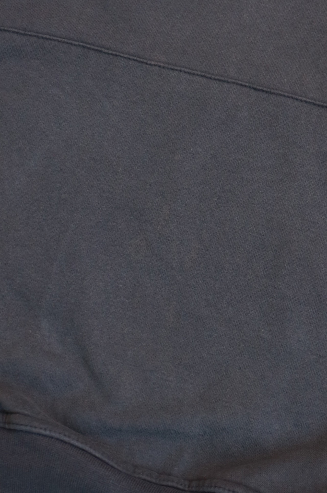 Russell Athletic gray half zip sweater